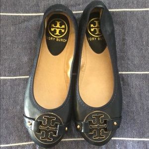 NEW Tory Burch Dark Blue Flats